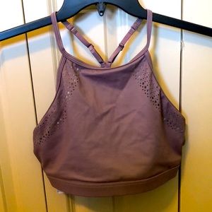 High Neck Fashion Sports Bra